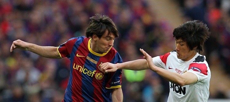 朴智星忆2011欧冠决赛：梅西是当时的最佳球员，他是不可阻挡的 - 1
