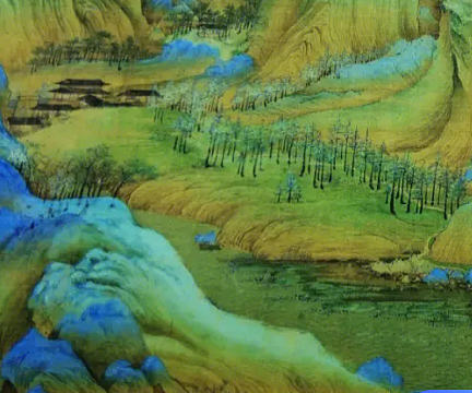 揭秘千里江山图的艺术手法，作品是什么样的？ - 1