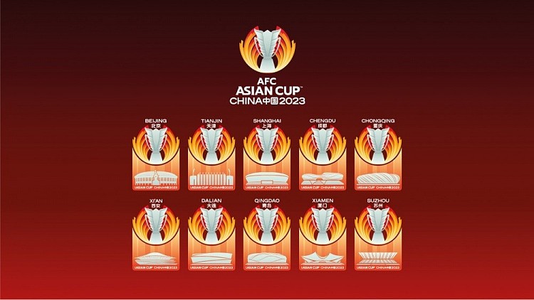 官方：2023年中国亚洲杯会徽发布 象征光芒团结和谐多元希望 - 2