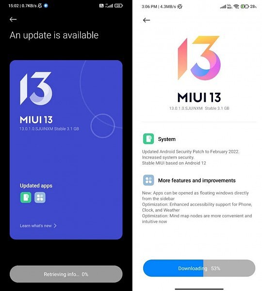 吃上安卓 12，小米 Poco X3 Pro 手机开始推送 MIUI 13 更新 - 2