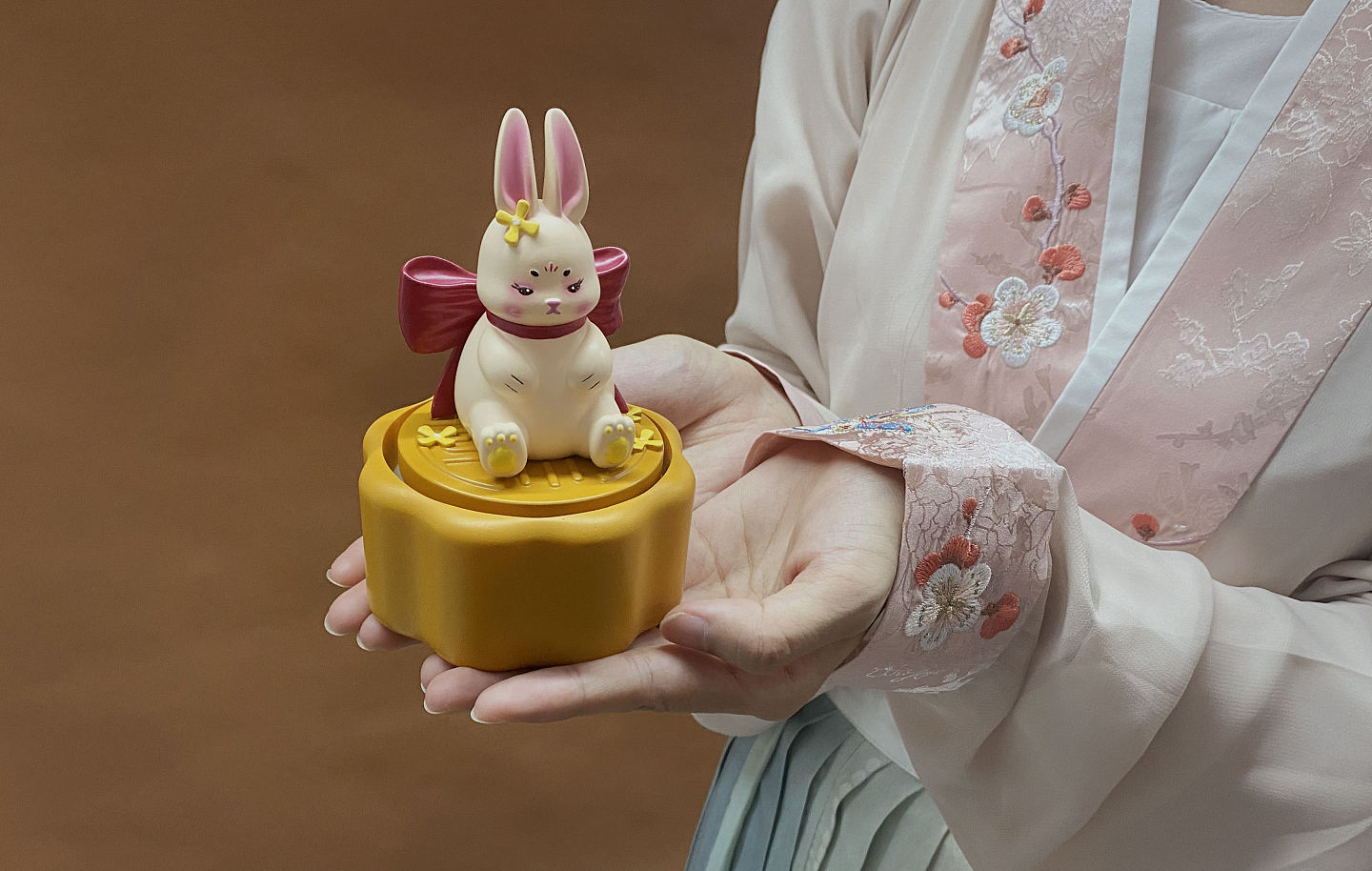 潮玩新品 | 月饼兔兔音乐盒 偷吃月饼的兔子~ - 6