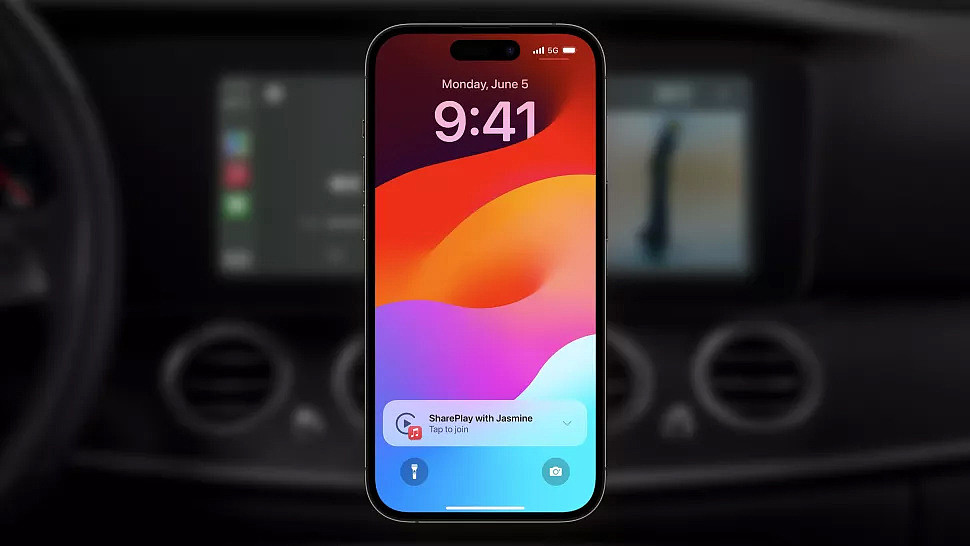 苹果 CarPlay 整合 SharePlay：乘客可共享和控制车内音乐 - 1