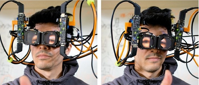 Facebook发布VR头显新样机 可进行眼神“交流” - 1