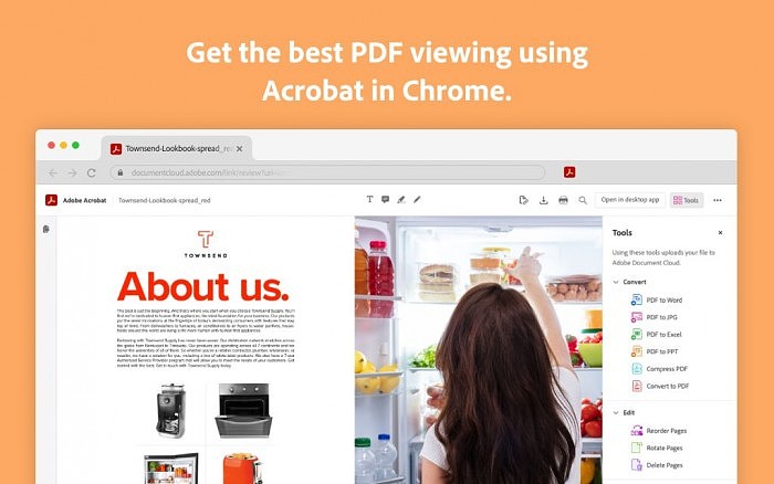 [图]Adobe发布Acrobat扩展程序：在浏览器上更好处理PDF文件 - 7