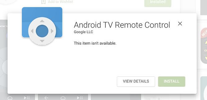 Android TV Remote Control已从Play商城下架 Google确认已停止支持 - 1
