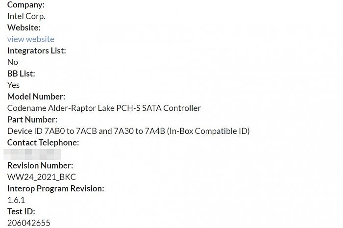 英特尔员工分享PCH信息 将集成到Alder Lake/Raptor Lake处理器中 - 2