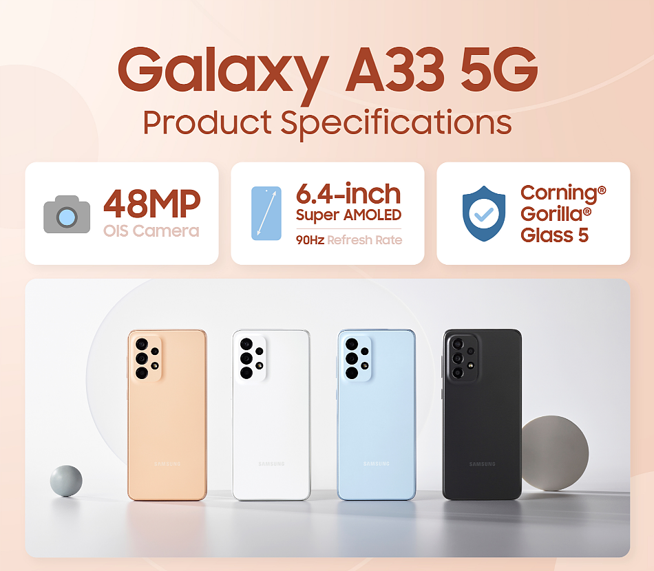 三星发布 Galaxy A33、A53 和 A73，以后将支持升级至 Android 16 - 4