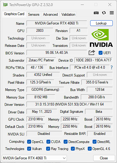 【IT之家评测室】索泰 GeForce RTX 4060Ti-8GB X-GAMING OC 欧泊白评测：纯白设计高颜值，AI 加持更流畅 - 13