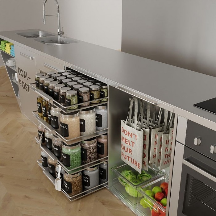 [图]维也纳设计师Ivana Steiner设计出无废物厨房 - 7