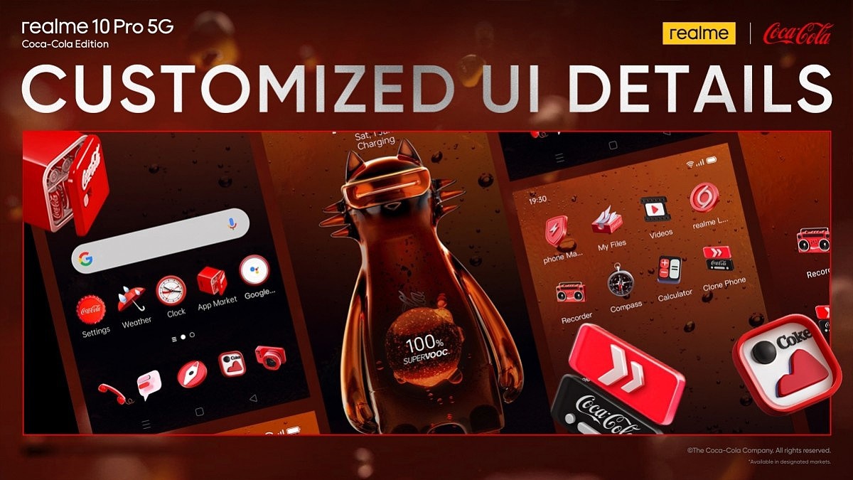realme 10 Pro 可口可乐版正式发布：采用定制 UI / Coca-Cola 主题铃声，价值 525 罐可乐 - 3