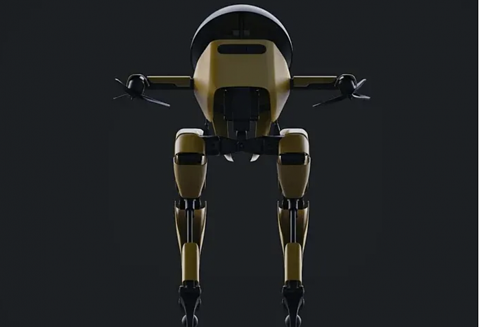 加州理工研发双足机器人 使用螺旋桨臂进行滑行 - 2