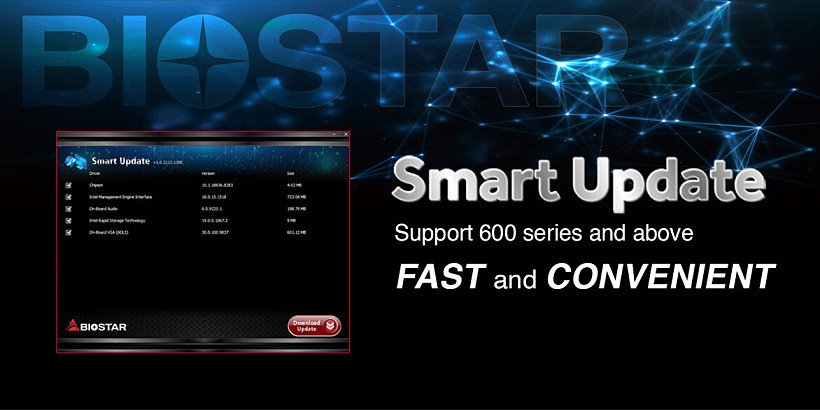 映泰推出 Smart Update 主板 BIOS / 驱动升级软件，简化操作步骤 - 1