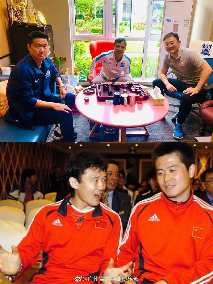 满满都是回忆！肇俊哲、孙继海相聚，曾共同参加02年世界杯 - 1