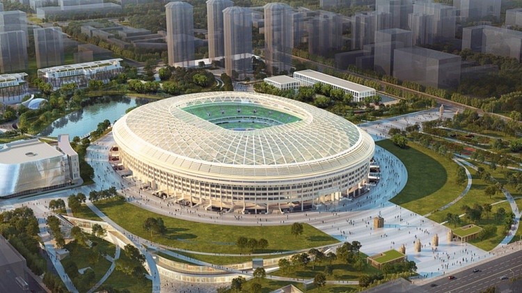2023年亚洲杯开赛倒计时600天在即，北京工体改造复建工程再提速 - 1