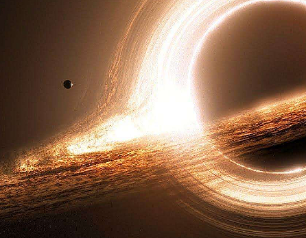 宇宙深渊的盛宴：黑洞撕裂恒星的壮观场景 - 1