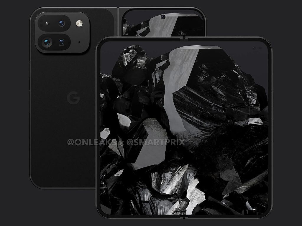 谷歌 Pixel Fold 2 手机渲染：外屏 6.4 英寸、内屏 7.9 英寸，相机岛启用新设计 - 3
