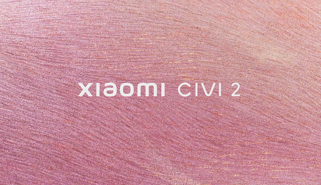 小米 Civi 2“怦怦粉”配色外观公布，“再一次，怦然心动” - 4