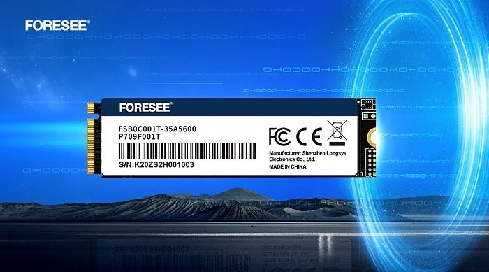 FORESEE新品固态盘P709 PCIe发布：双重加密、最大容量1TB - 1