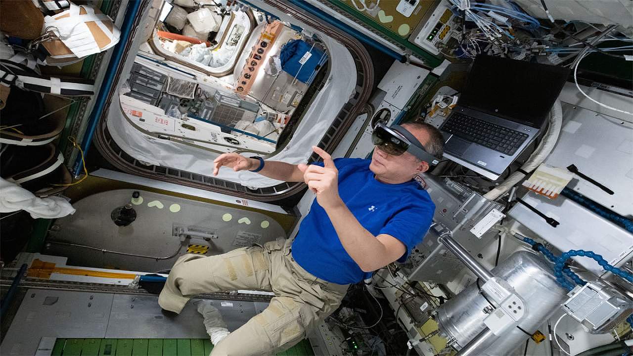 扩增实境应用正在帮助宇航员维修国际空间站 - 1