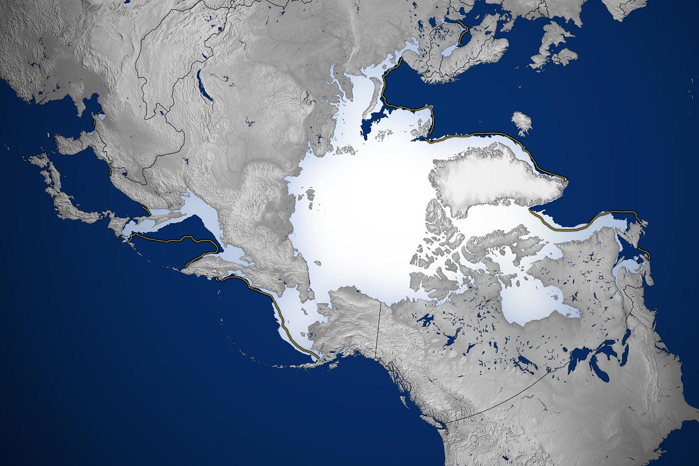 冰雪之海的变化：白令海的海冰扩张 - 1