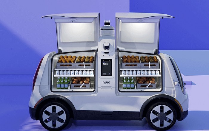 前谷歌工程师成立的Nuro公司推出第三代自动驾驶送货机器人 - 4