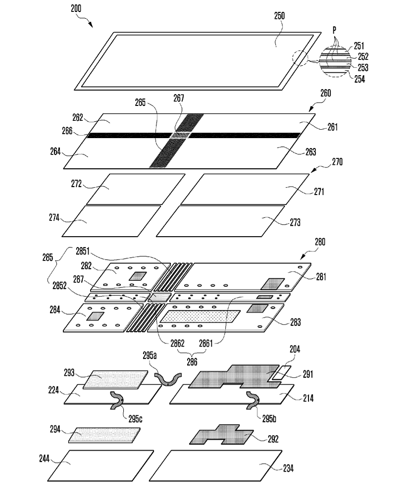 三星“奇葩”折叠屏专利：横竖、内外任意折，还能当笔记本电脑 - 12