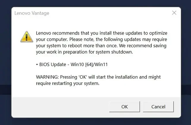 联想官方BIOS更新导致笔记本启动失败、随机蓝屏等故障 - 2