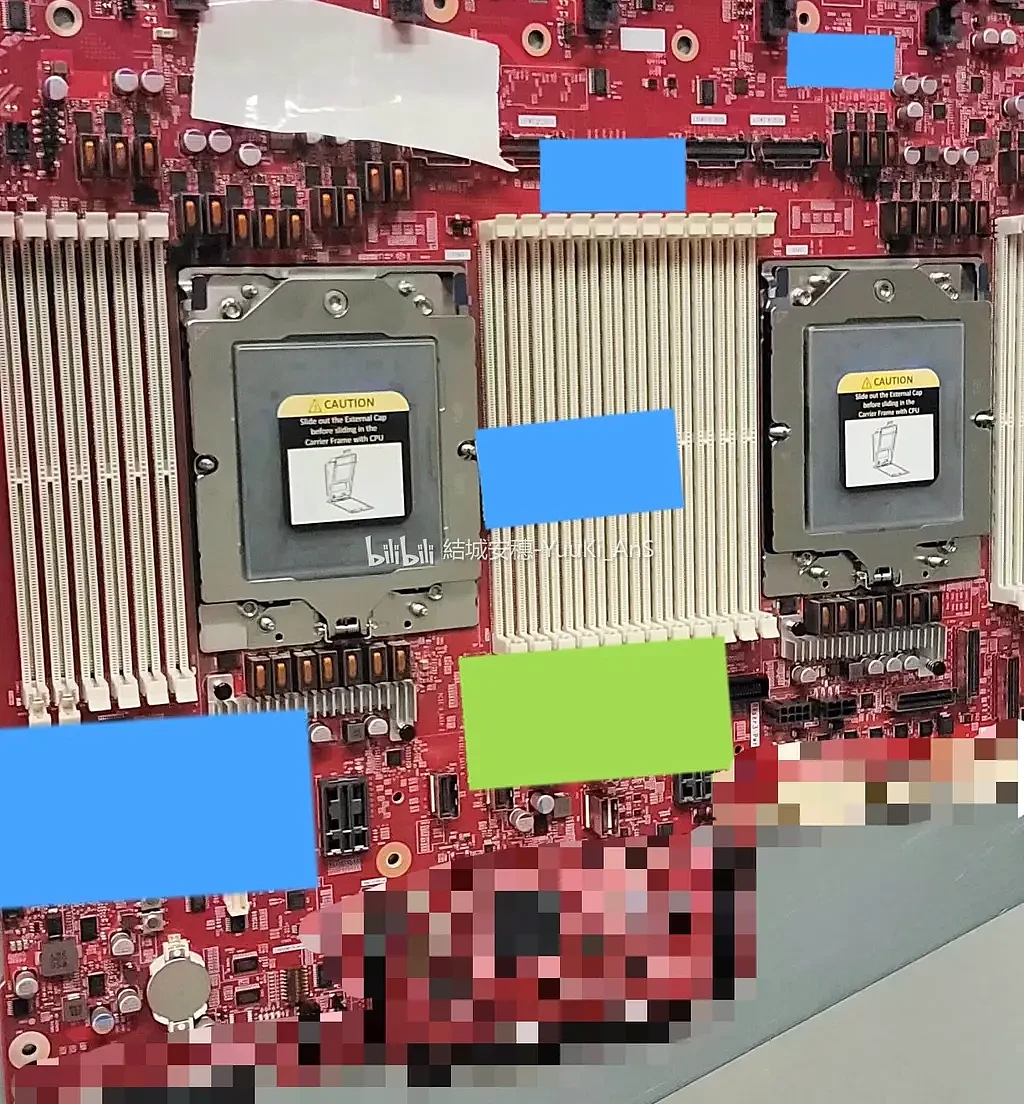 AMD SP5和Intel LGA 4677服务器主板曝光：最高12TB DDR5内存 - 2