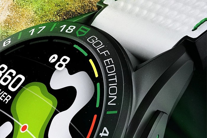 泰格豪雅发布Calibre E4高尔夫版智能表 提供先进的追踪功能 - 1