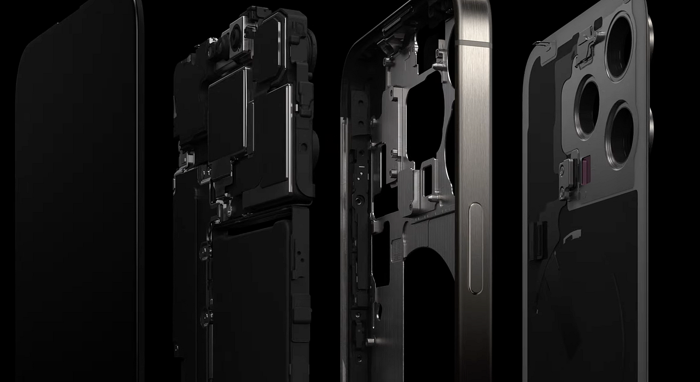 苹果发布会首次提及“维修”关键词， iPhone 15 系列更换背面玻璃更轻松 - 1