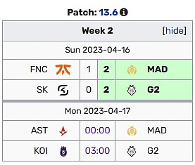 LEC春季败者组：MAD大翻盘FNC，G2横扫SK；明日决出季后赛名单 - 4