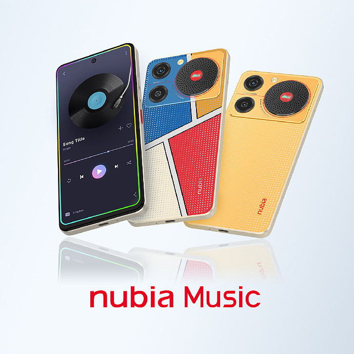 中兴努比亚多款新机外观公布，将推出 nubia Music 手机 - 2