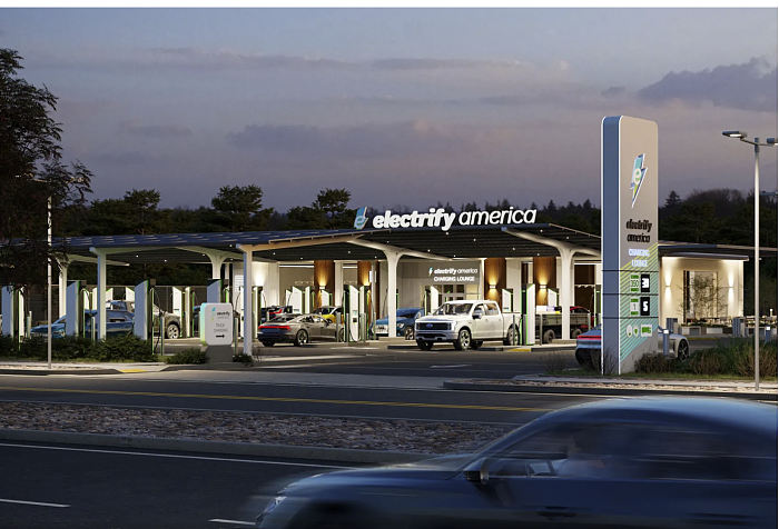 大众汽车Electrify America推出以人为本的充电站 - 1