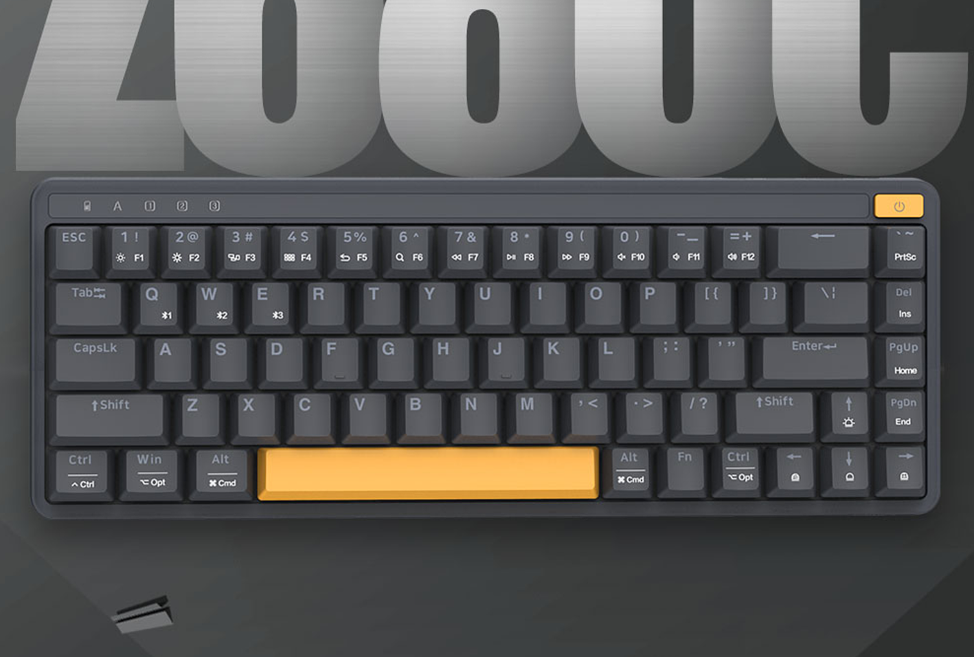 米物推出 Z680c 无线机械键盘：紧凑 68 键，199 元 - 1