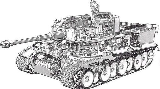 盟军针对虎式研制出了哪些坦克 - 6
