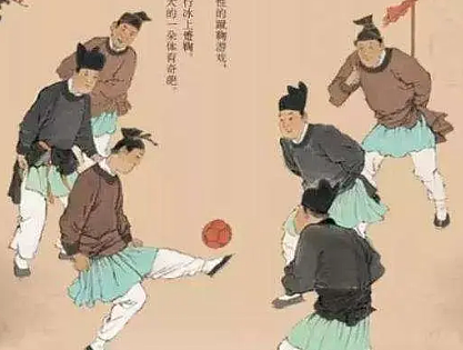 足球的起源与蹴鞠的关系 - 1