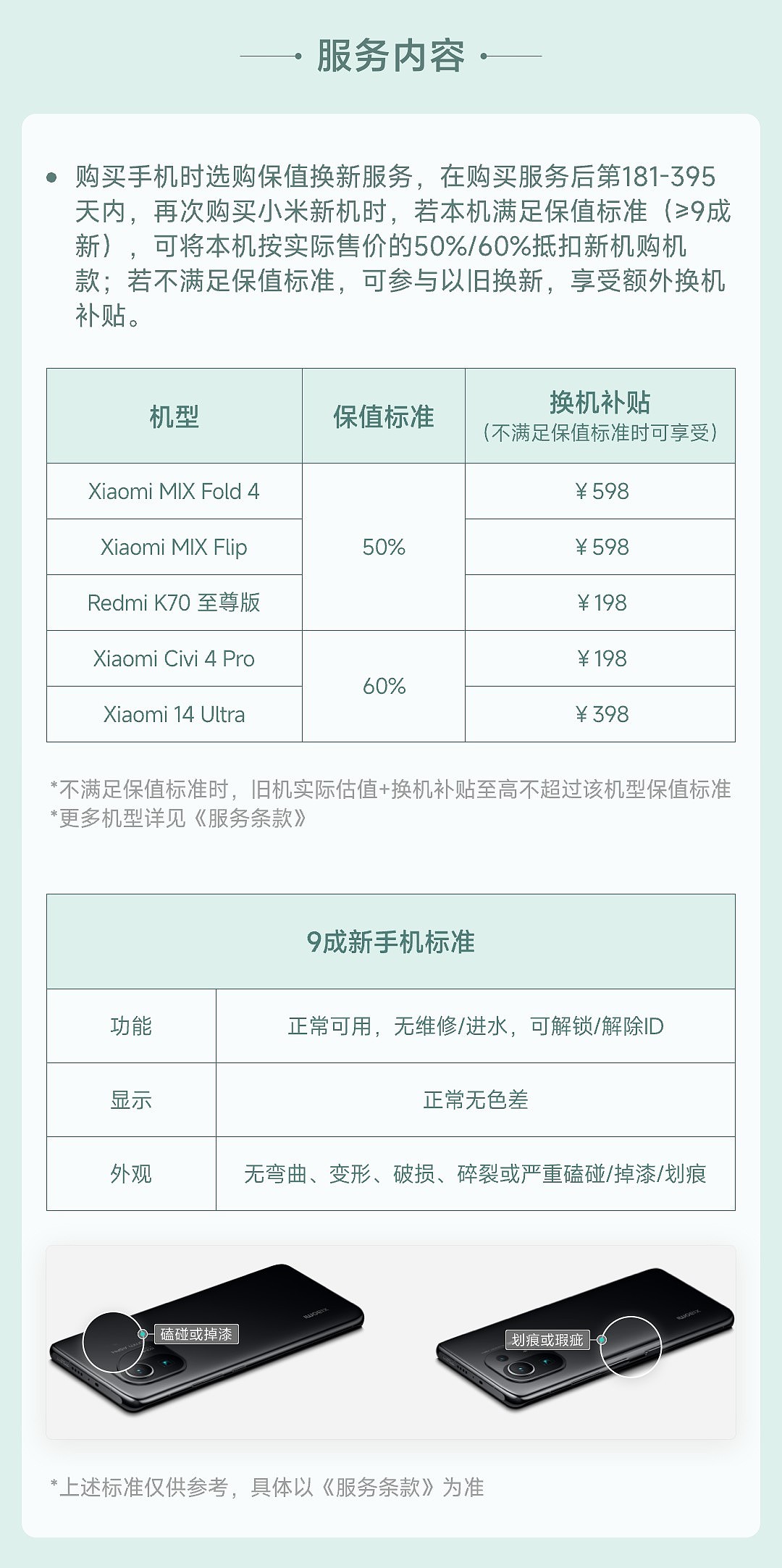 小米推出 MIX Fold 4 & Flip 手机尊享权益礼包：200GB 云空间月卡、保值换新服务 - 2