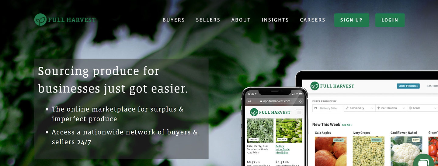 国外创投新闻 | 用技术便捷农产品交易，「Full Harvest」B轮融资获得2300万美元 - 1