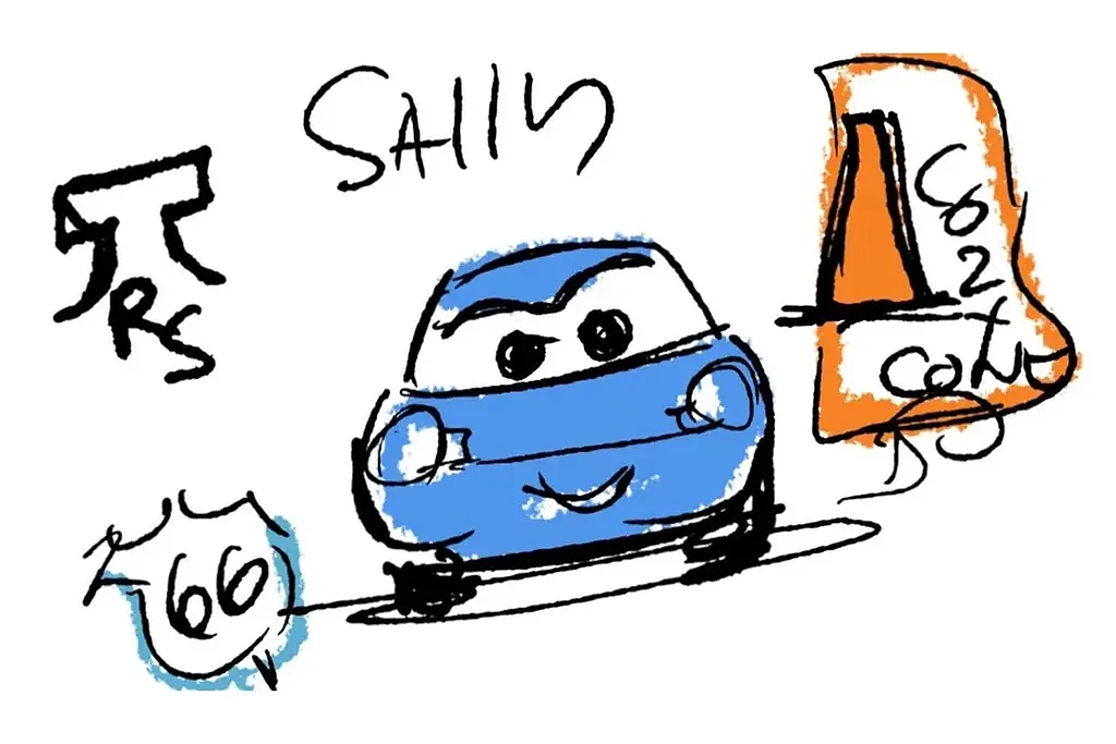 以《汽车总动员》中Sally为灵感 保时捷将慈善拍卖911 - 19