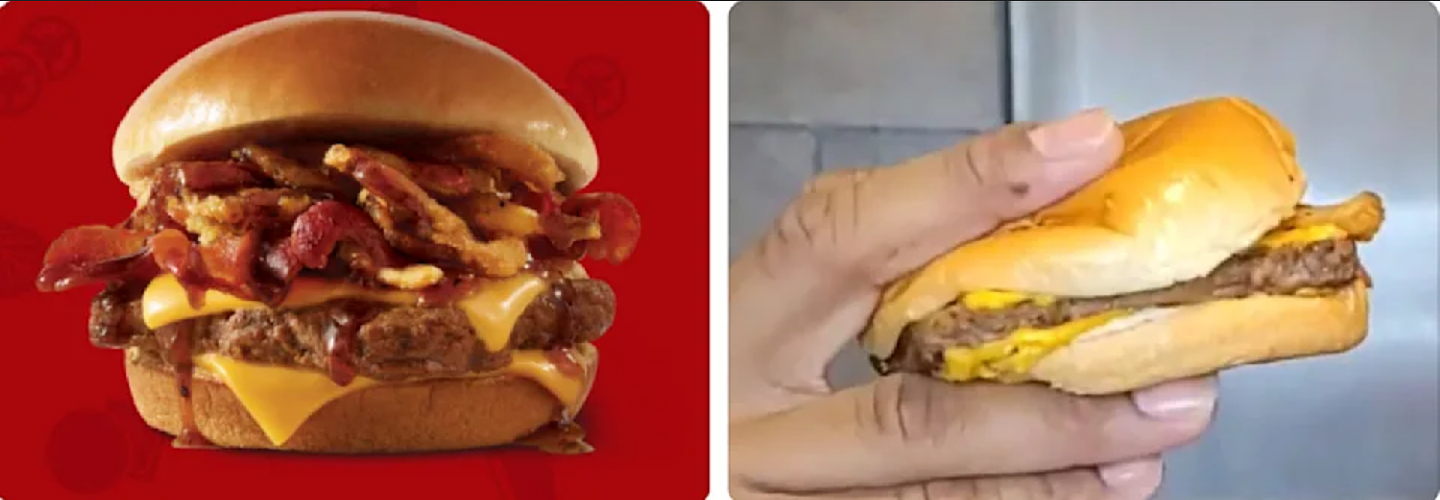 麦当劳被控欺骗消费者：在广告中使用未熟牛肉饼，使汉堡看起来更大 - 1