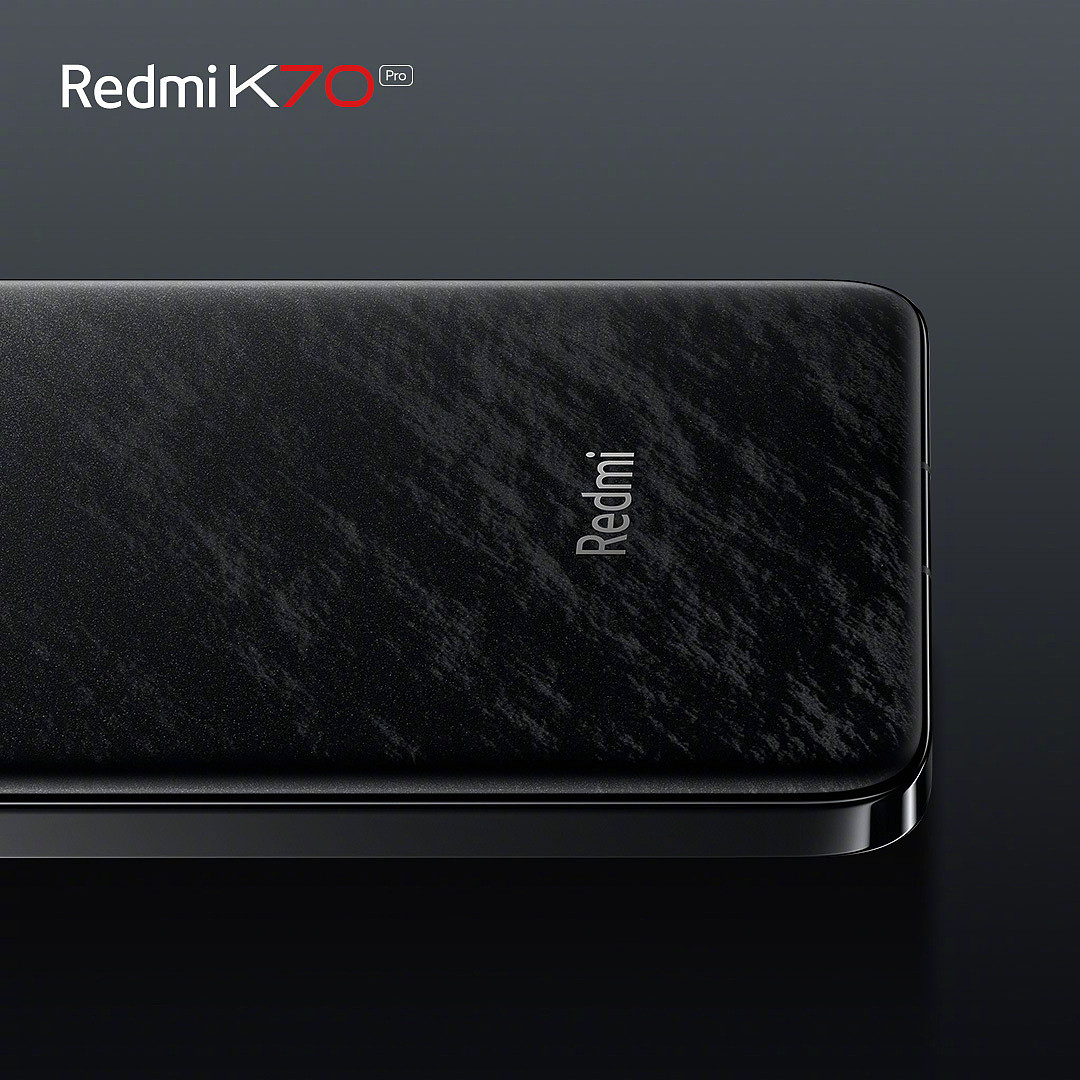 小米 Redmi K70 Pro 手机外观亮相：“墨羽”配色，后置矩阵三摄 - 8