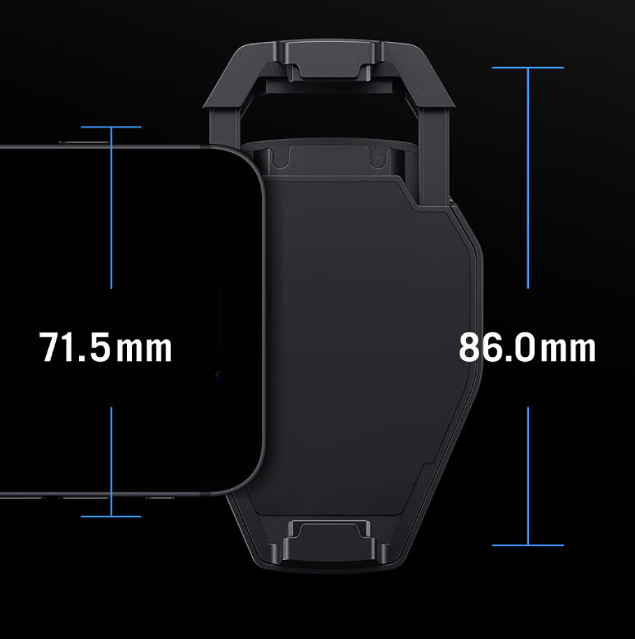 飞智手机散热器 B6 Lite 背夹版发布：10W 固定制冷、重 74g，到手价 99 元 - 4