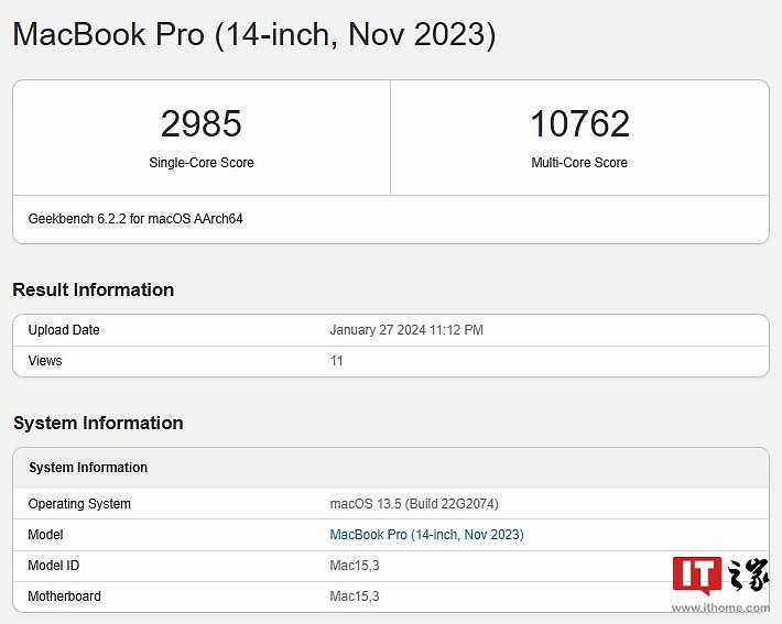 消息称苹果 A18 Pro 在 Geekbench 6 中可实现 3500/8200 单多核跑分 - 3