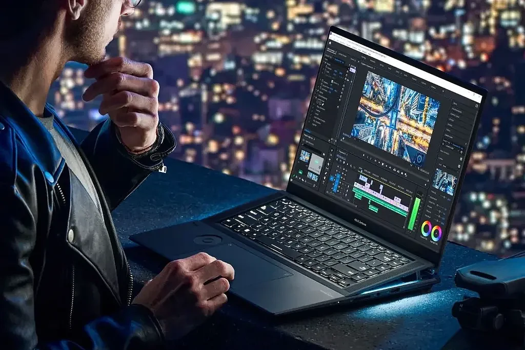 华硕宣布2599美元的ZenBook Pro 16X OLED：键盘抬起利于散热 - 1