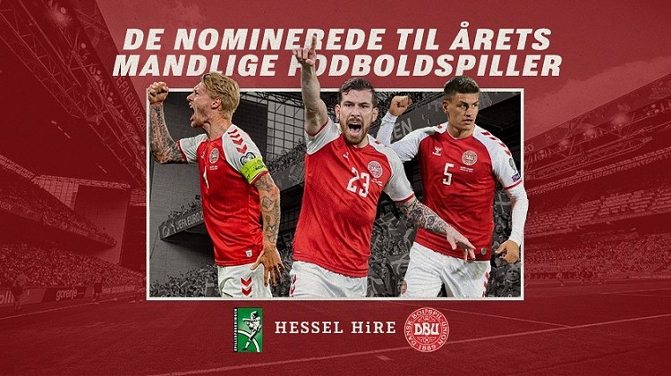 2021丹麦足球先生候选：克亚尔、迈赫勒、霍伊别尔 - 1