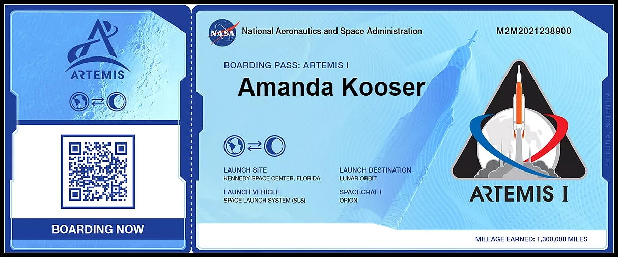 NASA邀请人们“参与”Artemis I任务：让自己的名字绕月飞行 - 2