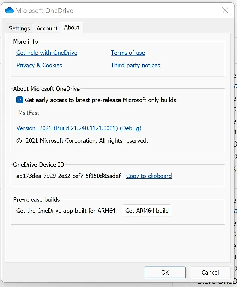 面向Windows on ARM和M1 Mac设备 预览版OneDrive同步客户端发布 - 2