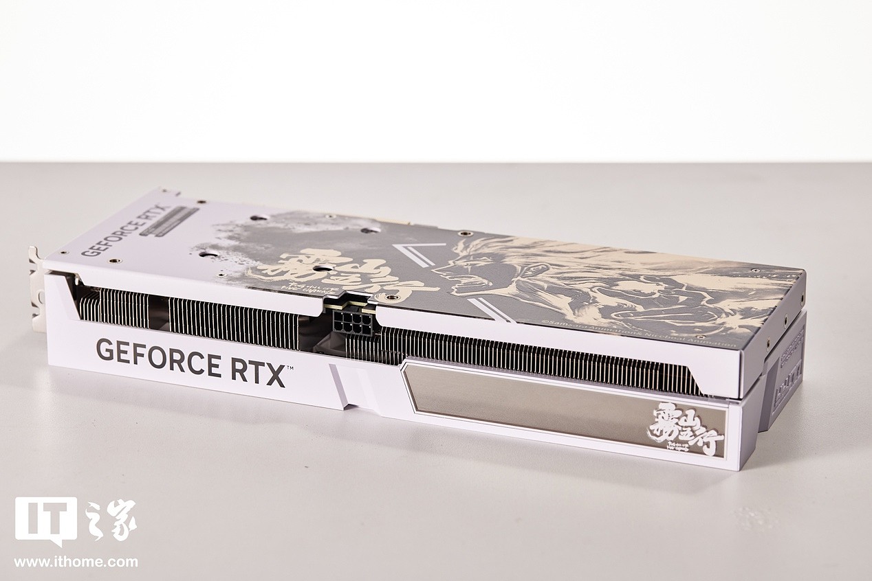 【IT之家开箱】iGame GeForce RTX 4060 Ti 16GB雾山五行联名显卡图赏：硬派水墨国潮风，燃起来了 - 6
