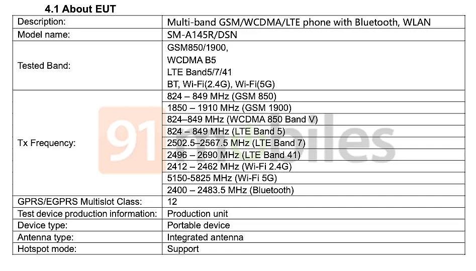 三星 Galaxy A14 4G 通过 FCC 和 TUV 认证：4900mAh 电池，15W 充电 - 3