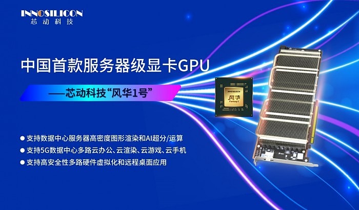 芯动科技正式发布“风华1号”显卡：第一款国产4K级高性能GPU - 4